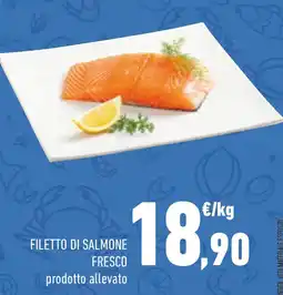 Conad Filetto di salmone fresco offerta