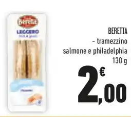 Conad BERETTA - tramezzino salmone e philadelphia offerta