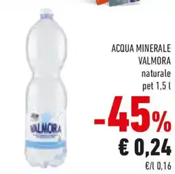 Conad Acqua minerale VALMORA offerta