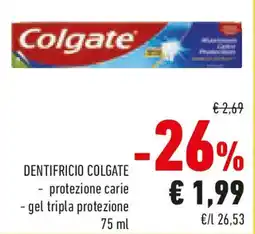 Conad Dentifricio COLGATE offerta