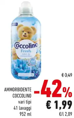Conad Ammorbidente COCCOLINO offerta