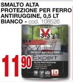 Mondo Brico Smalto alta protezione per ferro antiruggine, bianco offerta