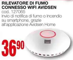 Mondo Brico Rilevatore di fumo connesso wifi AVIDSEN offerta
