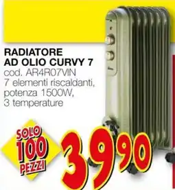 Mondo Brico Radiatore ad olio curvy 7 offerta