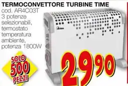 Mondo Brico Termoconvettore turbine time offerta