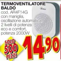 Mondo Brico Termoventilatore baldo offerta