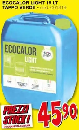 Mondo Brico Ecocalor light tappo verde offerta