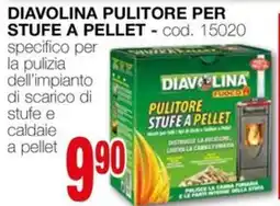 Mondo Brico Diavolina pulitore per stufe a pellet offerta
