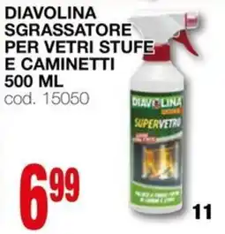 Mondo Brico Diavolina sgrassatore per vetri stufe e caminetti offerta