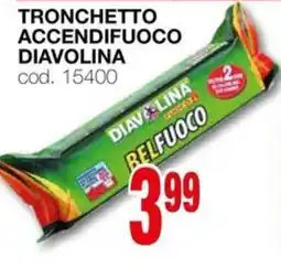 Mondo Brico Tronchetto accendifuoco diavolina offerta