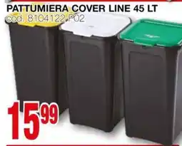 Mondo Brico Pattumiera cover line offerta