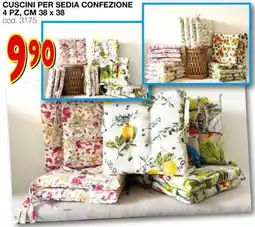 Mondo Brico Cuscini per sedia confezione offerta