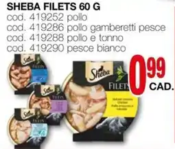 Mondo Brico Sheba filets offerta