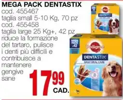 Mondo Brico Mega pack dentastix Pedigree offerta