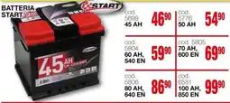 Mondo Brico Batteria START 45 AH offerta