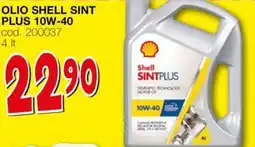 Mondo Brico Olio shell sint plus 10W-40 offerta
