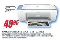 Trony HP MULTIFUNZIONE DESKJET 3 IN 1 DJ2822E offerta