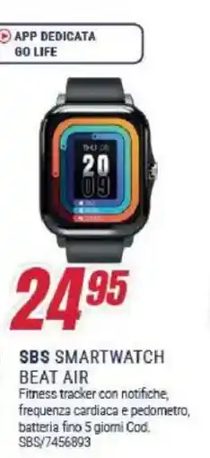 Trony SBS smartwatch beat air offerta