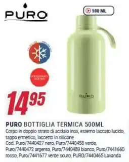 Trony Puro bottiglia termica offerta