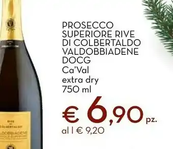 Conad Superstore Prosecco superiore rive di colbertaldo valdobbiadene docg offerta
