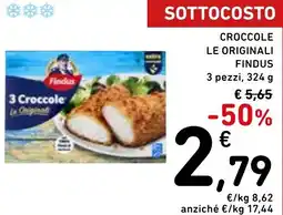Spazio Conad Croccole le originali FINDUS offerta
