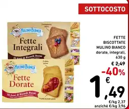 Spazio Conad Fette biscottate MULINO BIANCO offerta