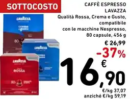 Spazio Conad Caffè espresso LAVAZZA offerta
