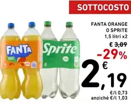 Spazio Conad FANTA ORANGE O SPRITE offerta