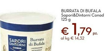 Conad Superstore Conad burrata di bufala sapori&dintorni offerta