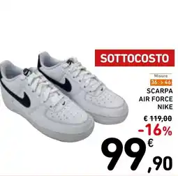 Spazio Conad Scarpa air force NIKE offerta