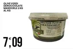 Vantaggio Cash&Carry Olive verdi denocciolate mandorle offerta