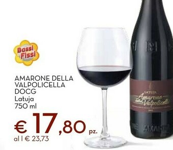 Conad Superstore Latuja amarone della valpolicella docg offerta