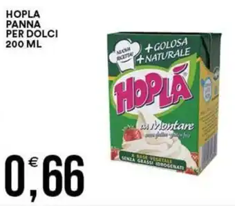 Vantaggio Cash&Carry Hopla panna per dolci offerta