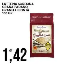 Vantaggio Cash&Carry Latteria soresina grana padano granelli bontà offerta