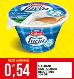 Vantaggio Cash&Carry Galbani santa lucia ricottina offerta