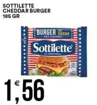 Vantaggio Cash&Carry Sottilette cheddar burger offerta