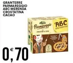 Vantaggio Cash&Carry Granterre parmareggio abc merenda crostatina cacao offerta
