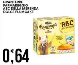 Vantaggio Cash&Carry Granterre parmareggio ABC della merenda dolce plumcake offerta