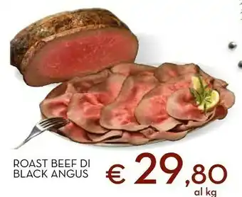 Conad Superstore Roast beef di black angus offerta