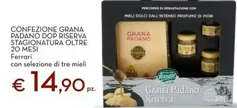 Conad Superstore Confezione grana padano dop riserva stagionatura oltre 20 mesi offerta