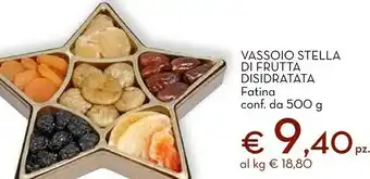 Conad Superstore Vassoio stella di frutta disidratata offerta