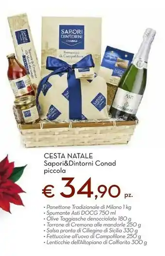 Conad Superstore Conad cesta natale sapori & dintorni offerta