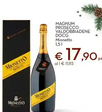 Conad Superstore Magnum prosecco valdobbiadene docg 1,5 l offerta