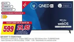 Trony LG SMART TV 55QNED70A6A offerta
