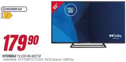Trony HYUNDAI TV LED HN-40ET3F offerta