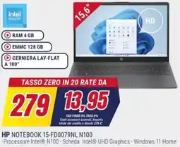 Trony HP NOTEBOOK 15-FD0079NL N100 offerta