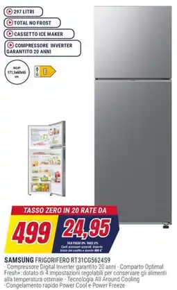 Trony SAMSUNG FRIGORIFERO RT31CG5624S9 offerta