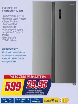 Trony HYUNDAI FRIGORIFERO FAHN-550NV2XE0 offerta