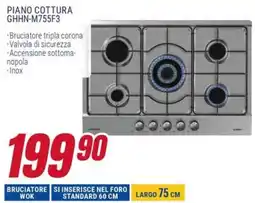 Trony HYUNDAI PIANO COTTURA GHHN-M755F3 offerta