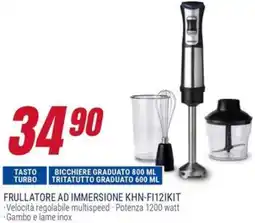 Trony HYUNDAI FRULLATORE AD IMMERSIONE KHN-FI12IKIT offerta